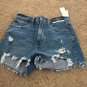 Jean shorts from Abercrombie and Fitch